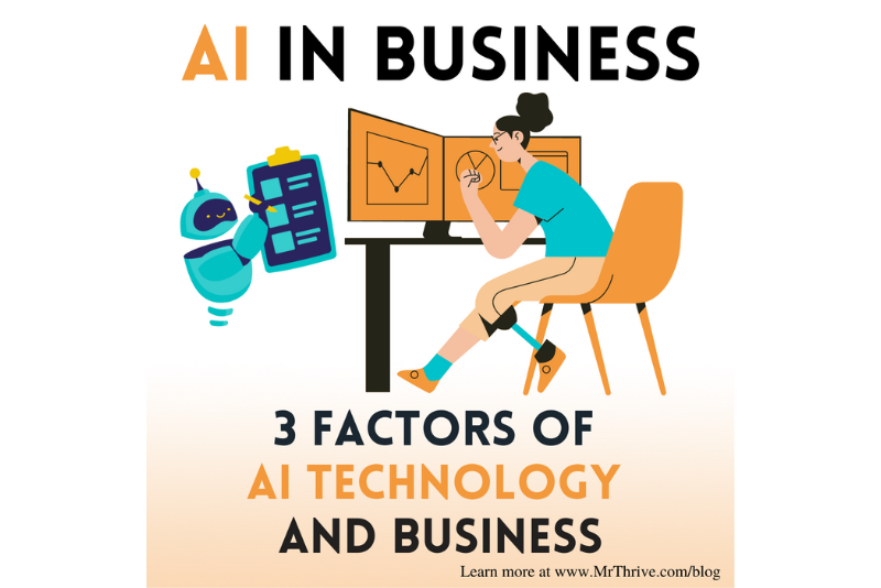 AI In Business: 3 Factors of AI Technology and Business